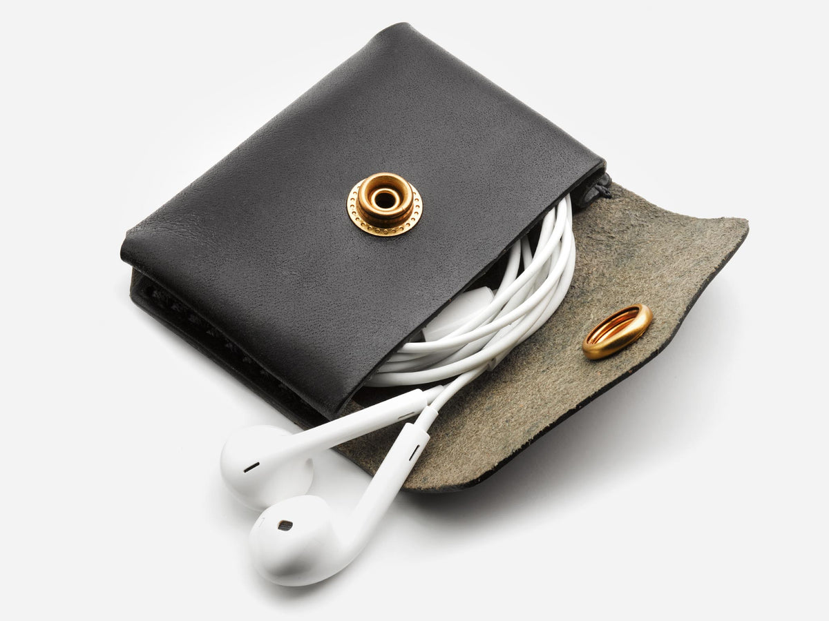 No. 424 Coin Pouch, Black – Billykirk