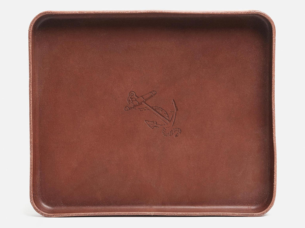 No. 471 Large Leather Valet Trays