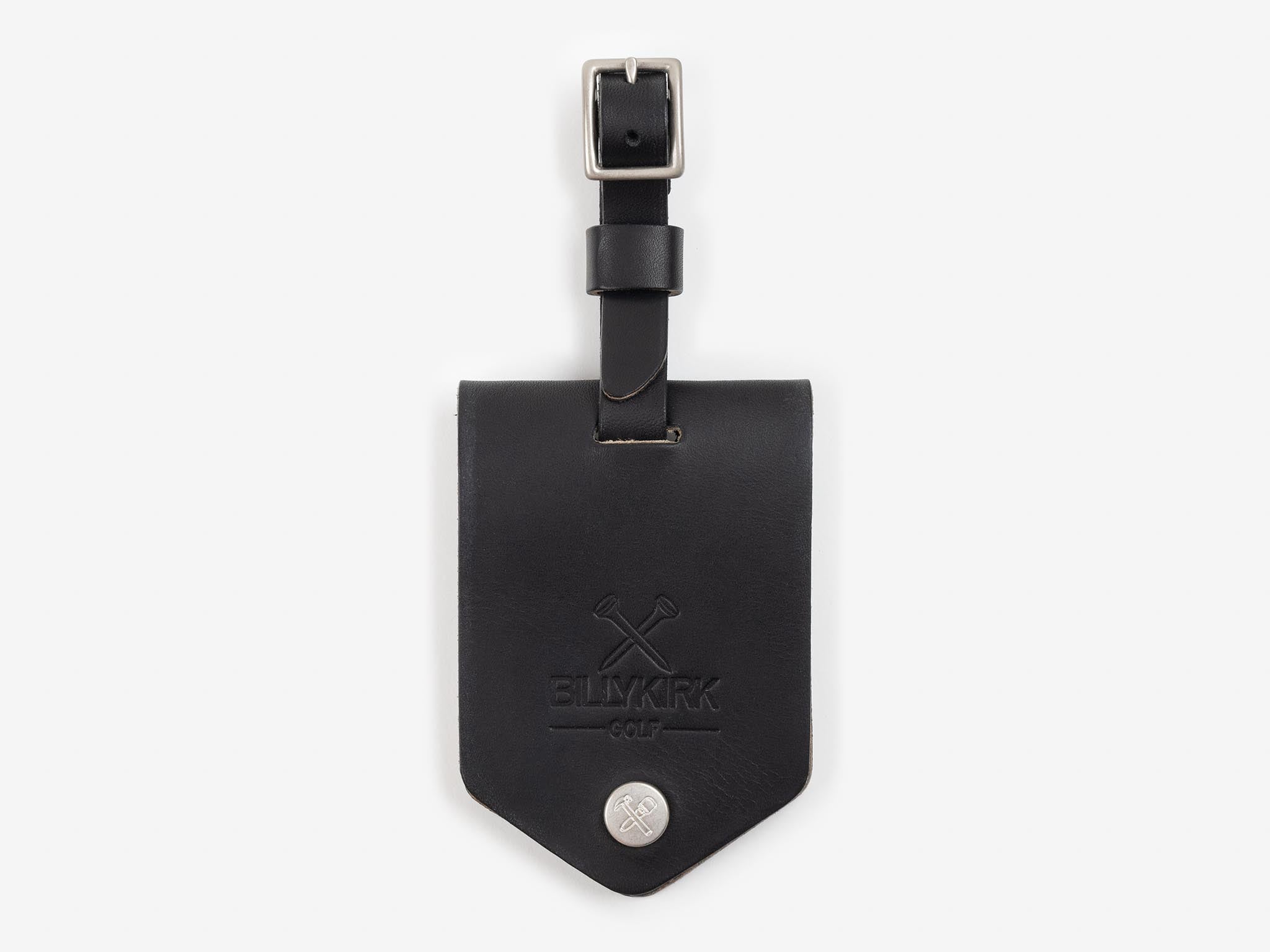 No. 575 Golf Bag Tag, Black