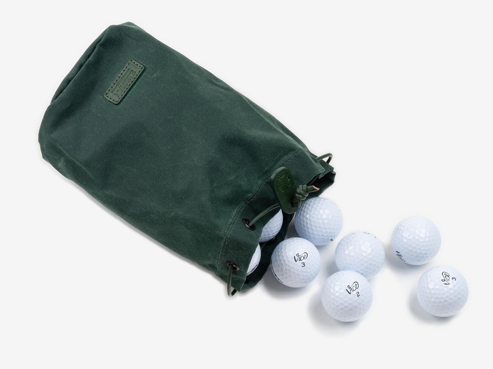 No. 549 Golf Shag Bag, Hunter Green
