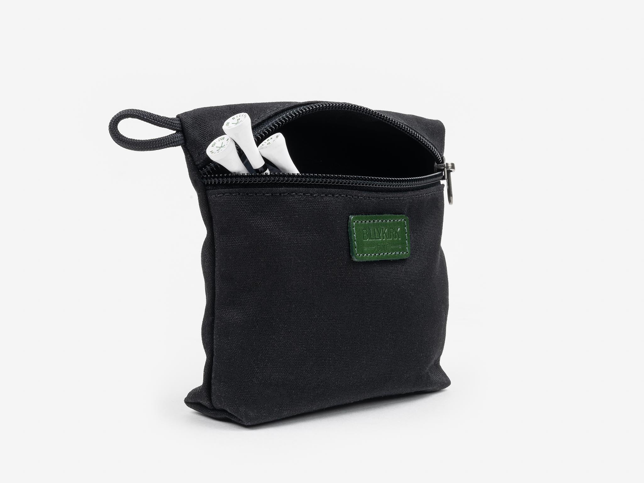 No. 302 Golf Tee Pouch, Black – Billykirk