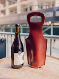 No. 520 Leather Wine Tote