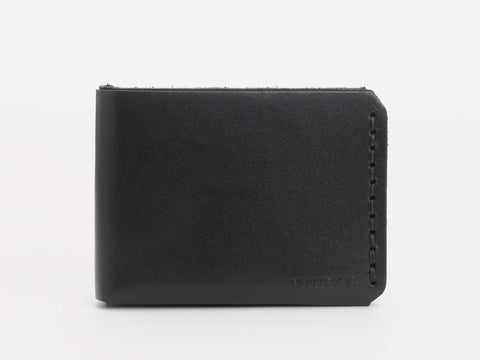 No. 262 Small Leather Trucker Wallet, Black – Billykirk