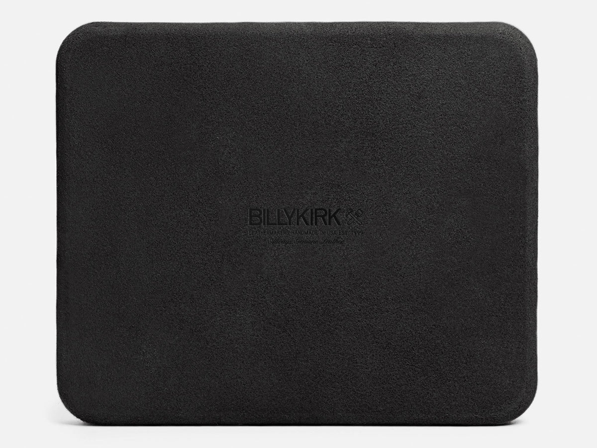 No. 471 Large Leather Valet Tray, Black