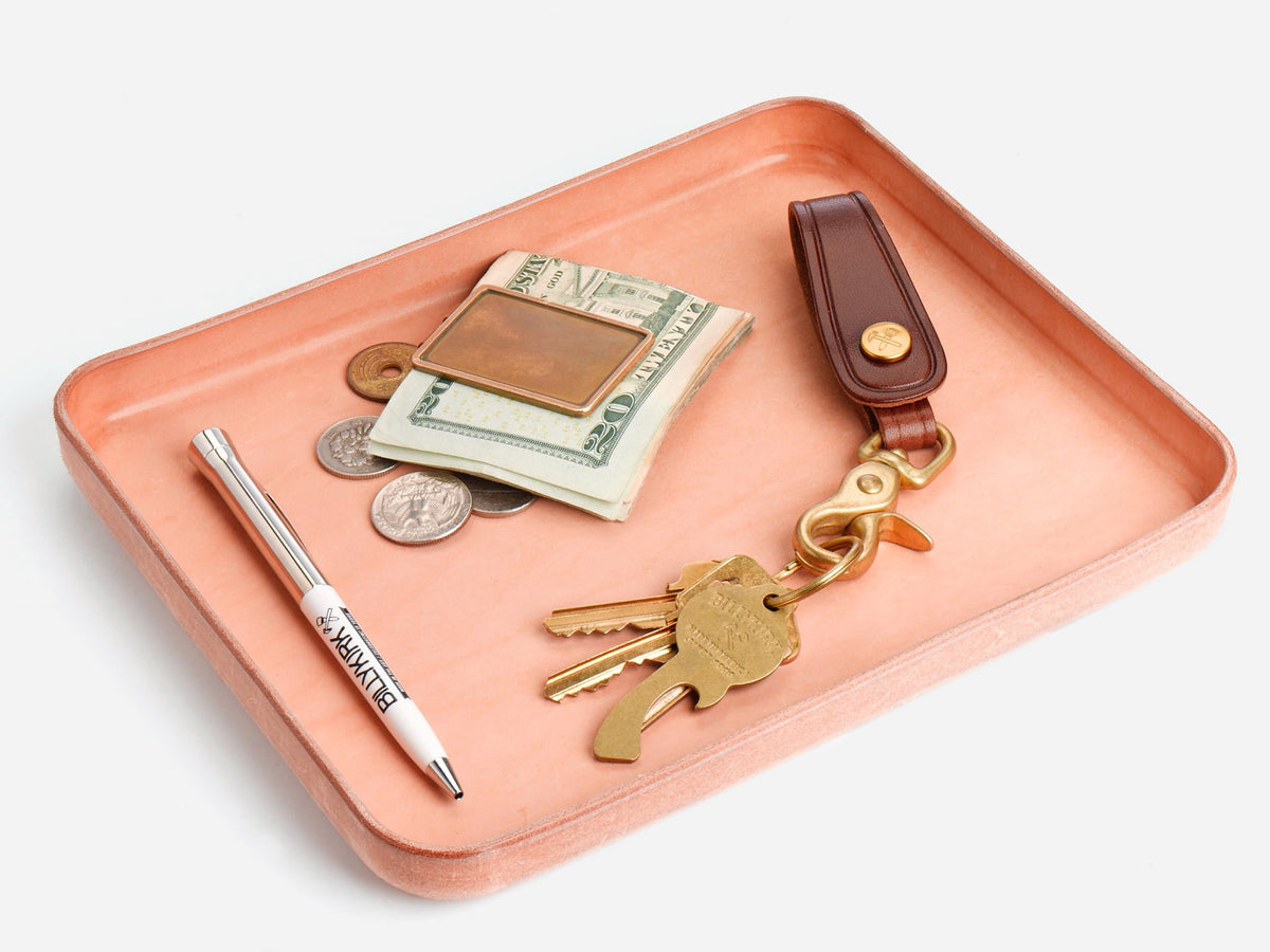 No. 471 Large Leather Valet Trays