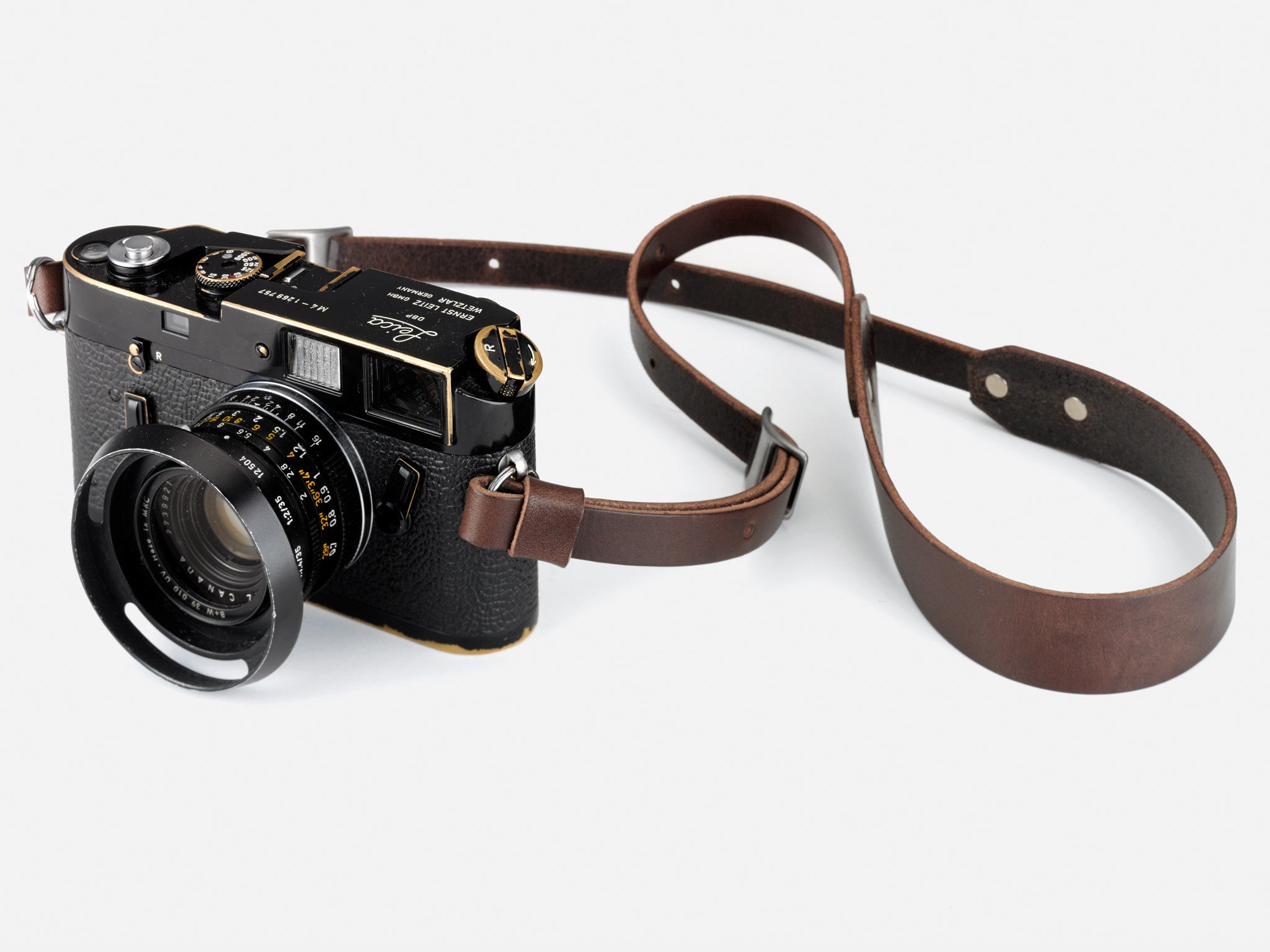 No. 495 Camera Strap, Dark Brown